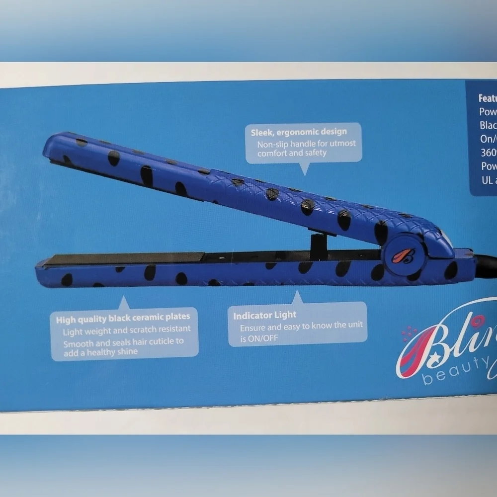 Blue Flat Iron